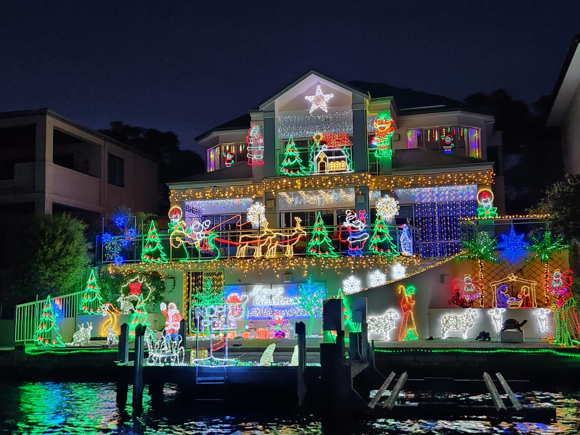 Mandurah Canals Christmas Lights (North of River Pick-Ups)